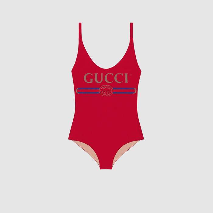 유럽직배송 구찌 GUCCI Sparkling swimsuit with Gucci logo 501899XJANL6193