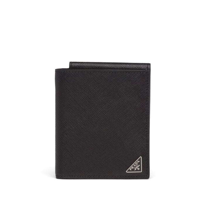 유럽직배송 프라다 사피아노 가죽 지갑 블랙 PRADA Saffiano leather wallet 2MO007_QHH_F0002