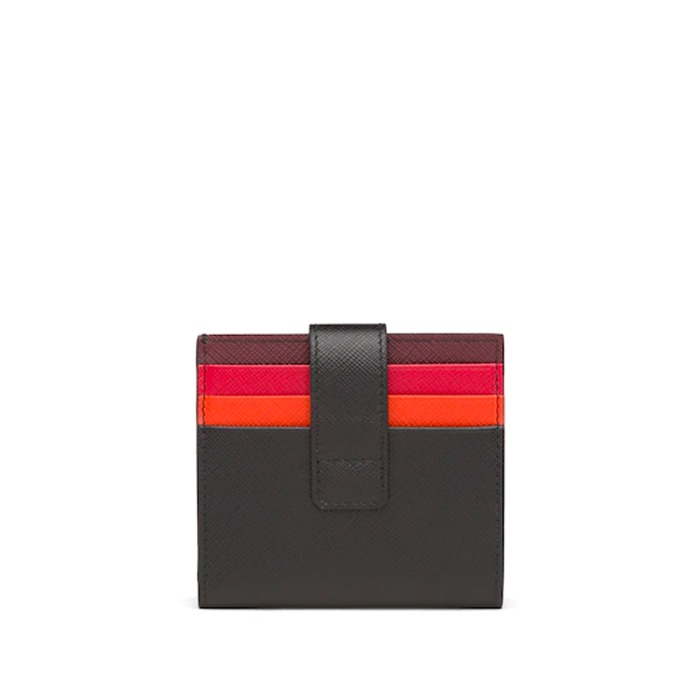 유럽직배송 프라다 사피아노 가죽 카드홀더 블랙 PRADA Saffiano leather card holder 2MC063_ZLP_F0ME5