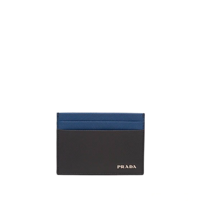 유럽직배송 프라다 사피아노 가죽 카드홀더 블랙 PRADA Saffiano leather card holder 2MC149_C5S_F011E