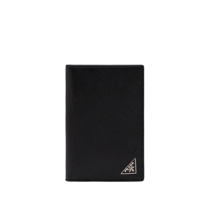 유럽직배송 프라다 사피아노 가죽 카드홀더 블랙 PRADA Saffiano leather card holder 2MC101_QHH_F0002