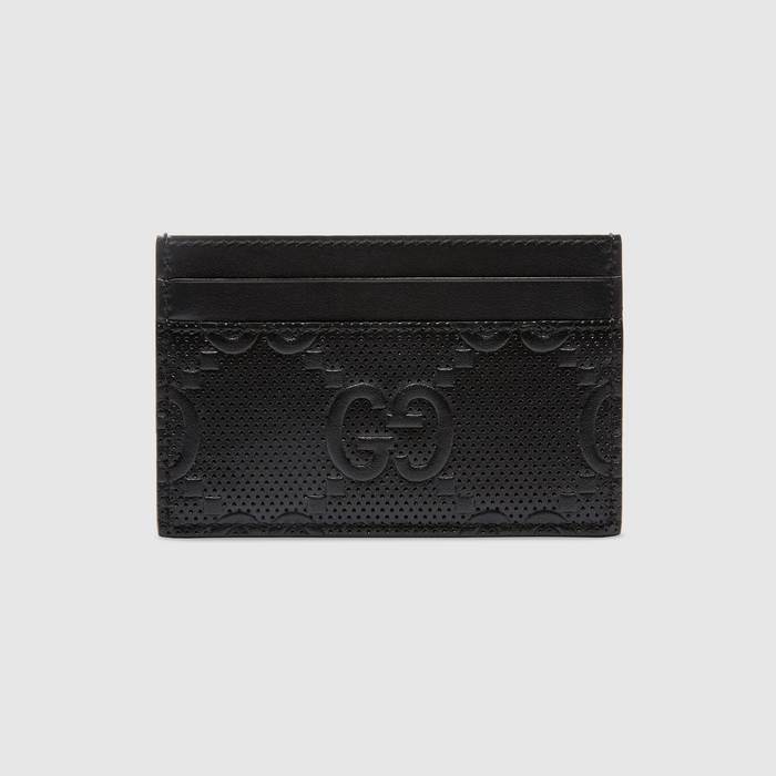 유럽직배송 구찌 GUCCI Gucci GG embossed card case 6255641W3AN1000