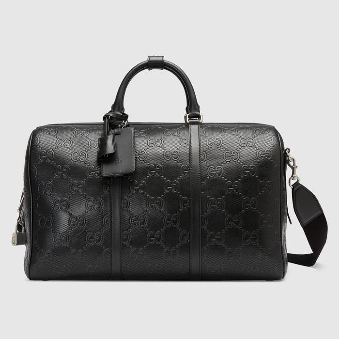 유럽직배송 구찌 GUCCI Gucci GG embossed duffle bag 6257681W3CN1000