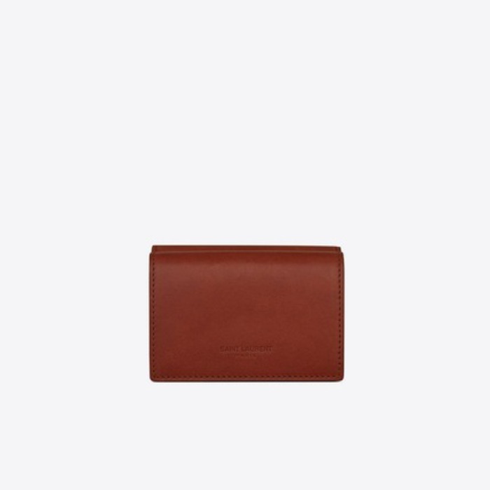 유럽직배송 입생로랑 SAINT LAURENT Tiny wallet in smooth leather 4599960TZ0J2626