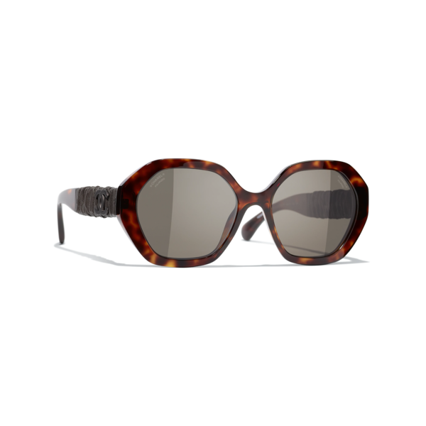 유럽직배송 샤넬 선글라스 CHANEL Round Sunglasses A71482X02153S6483