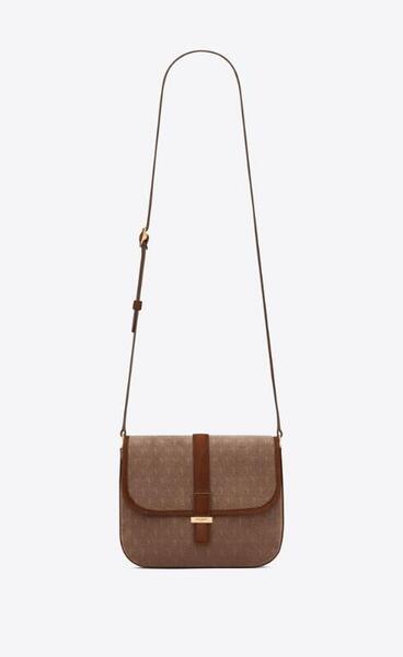 유럽직배송 입생로랑 숄더백 SAINT LAURENT le monogramme small satchel in velvet and smooth leather 568604FAAIY7790