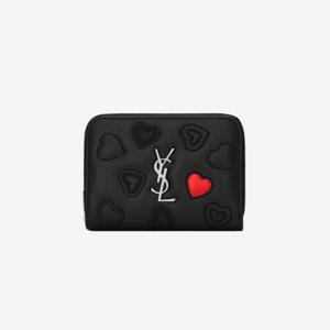 유럽직배송 생로랑 컴팩트 모노그램 하트 클러치 지갑 YSL COMPACT MONOGRAM HEART CLUTCH 5205190J4161091