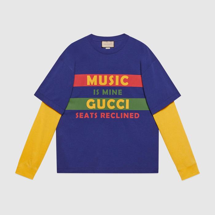 유럽직배송 구찌 GUCCI Gucci - Gucci 100 cotton T-shirt 677425XJDXQ4409
