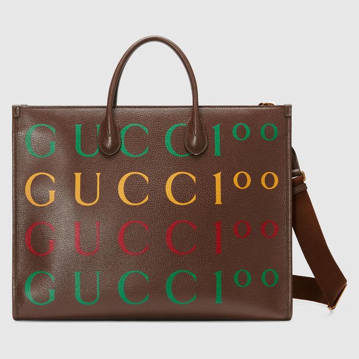 유럽직배송 구찌 GUCCI Gucci - Gucci 100 large tote bag 676667ULGBT2592