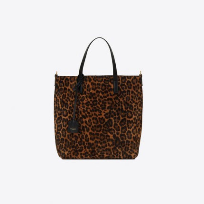 유럽직배송 입생로랑 SAINT LAURENT Saint Laurent toy shopping bag in leopard-print suede 6003071Q14M2094
