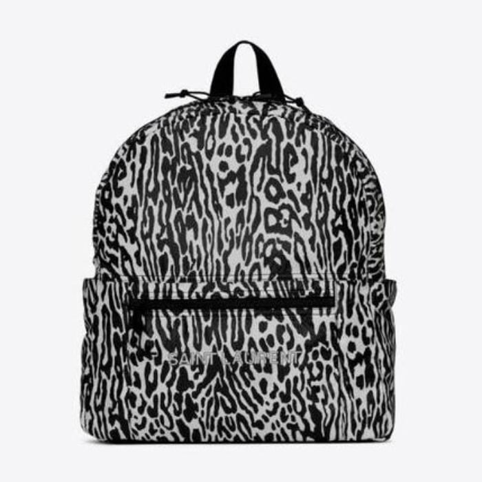 유럽직배송 입생로랑 백팩 SAINT LAURENT nuxx backpack in leopard print nylon 62369824E2Z9074