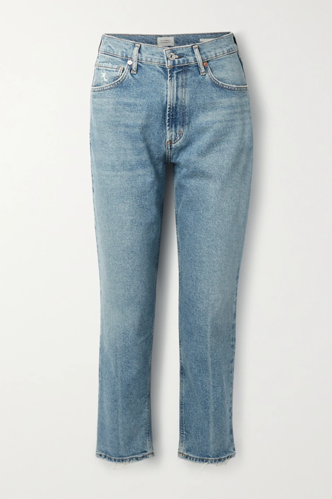 유럽직배송 시티즌오브휴머니티 청바지 CITIZENS OF HUMANITY Marlee cropped high-rise tapered jeans 17411127375806800