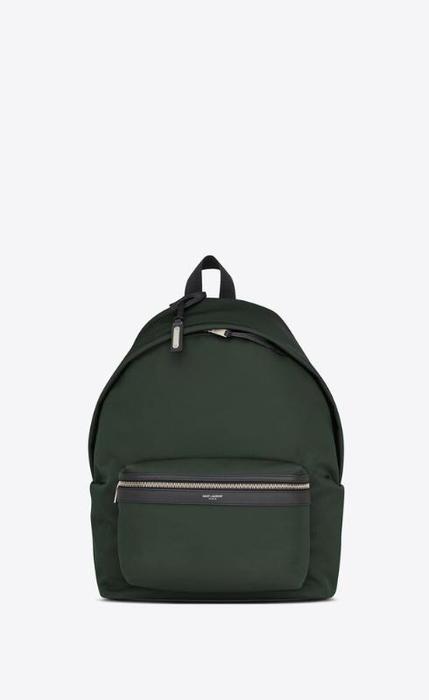 유럽직배송 입생로랑 백팩 SAINT LAURENT city backpack in econyl®, smooth leather and nylon 534967FAAB53062