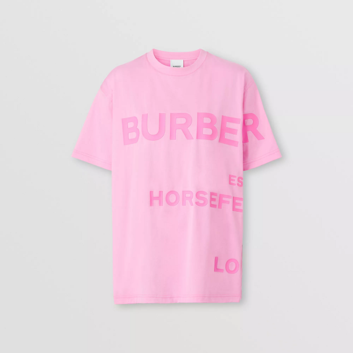 유럽직배송 버버리 오버사이즈 티셔츠 BURBERRY HORSEFERRY PRINT COTTON OVERSIZED T-SHIRT 80546511