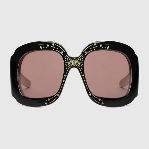 유럽직배송 구찌 선글라스 GUCCI Oversize square-frame sunglasses 691303J07401012