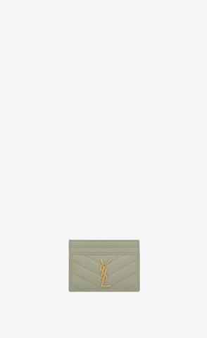 유럽직배송 입생로랑 카드케이스 SAINT LAURENT cassandre saint laurent matelassé card case in grain de poudre embossed leather 423291BOW073317