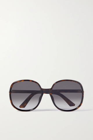 유럽직배송 디올 선글라스 DIOR Doll oversized square-frame tortoiseshell acetate sunglasses 1647597285160732