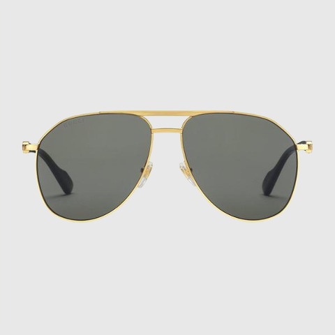 유럽직배송 구찌 선글라스 GUCCI Aviator frame sunglasses 706707I33308012