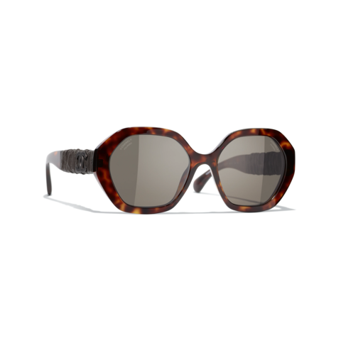 유럽직배송 샤넬 선글라스 CHANEL Round Sunglasses A71482X02153S6483