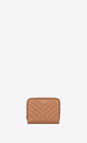 유럽직배송 입생로랑 SAINT LAURENT joan compact zip-around wallet in quilted leather 668323DV7012516
