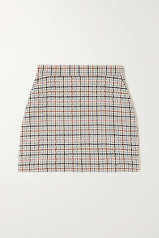 유럽직배송 씨바이 끌로에 미니스커트 SEE BY CHLOÉ Checked wool-blend mini skirt 1647597285572934