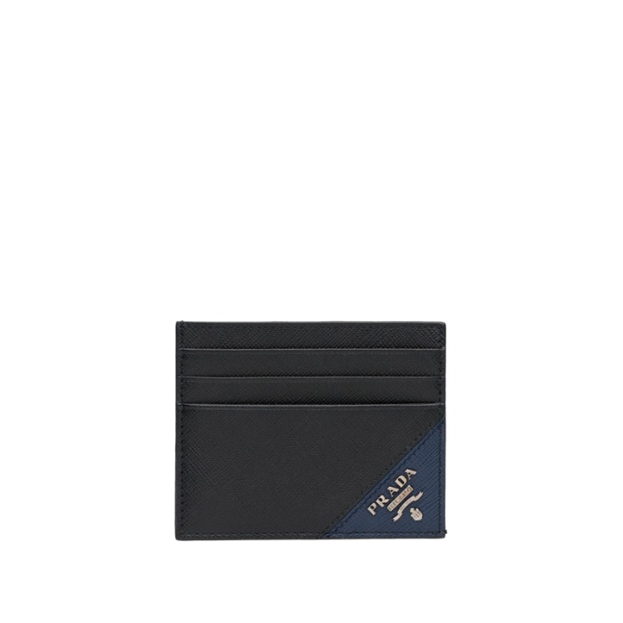 유럽직배송 프라다 사피아노 가죽 카드홀더 블랙 PRADA Saffiano leather card holder 2MC223_QME_F0G52