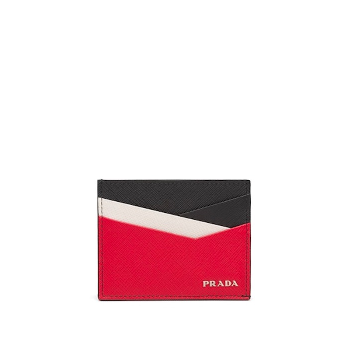유럽직배송 프라다 사피아노 가죽 카드홀더 PRADA Saffiano leather card holder 2MC223_2DER_F0LJ4