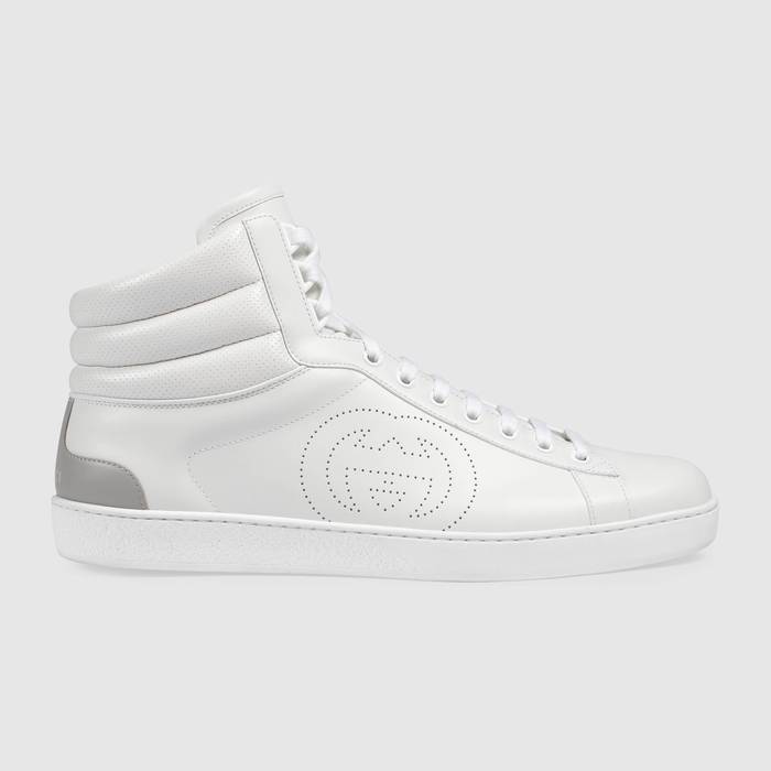 유럽직배송 구찌 GUCCI Gucci Men&#039;s high-top Ace sneaker 6256721XG109110