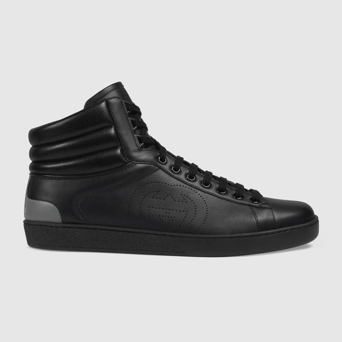 유럽직배송 구찌 GUCCI Gucci Men&#039;s high-top Ace sneaker 6256721XG101070
