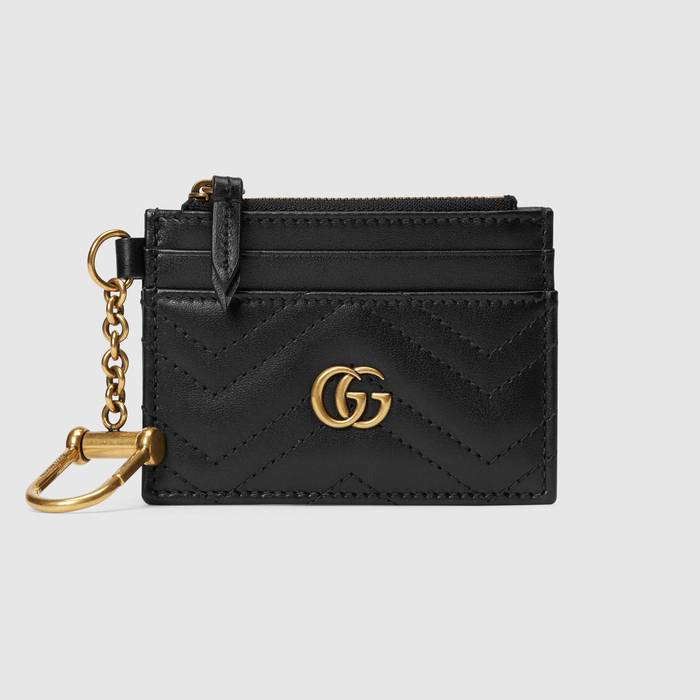 유럽직배송 구찌 GUCCI Gucci GG Marmont keychain wallet 627064DTDHT1000