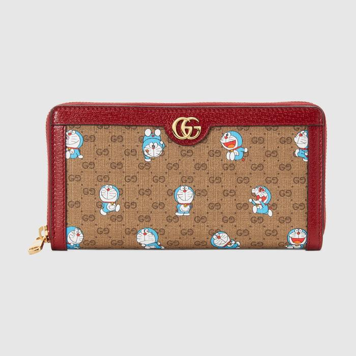 유럽직배송 구찌 GUCCI Gucci - Doraemon x Gucci zip around wallet 6477872TUBG8580