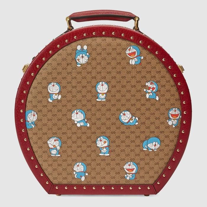 유럽직배송 구찌 GUCCI Gucci - Doraemon x Gucci small hat box 6023702TJAG8580