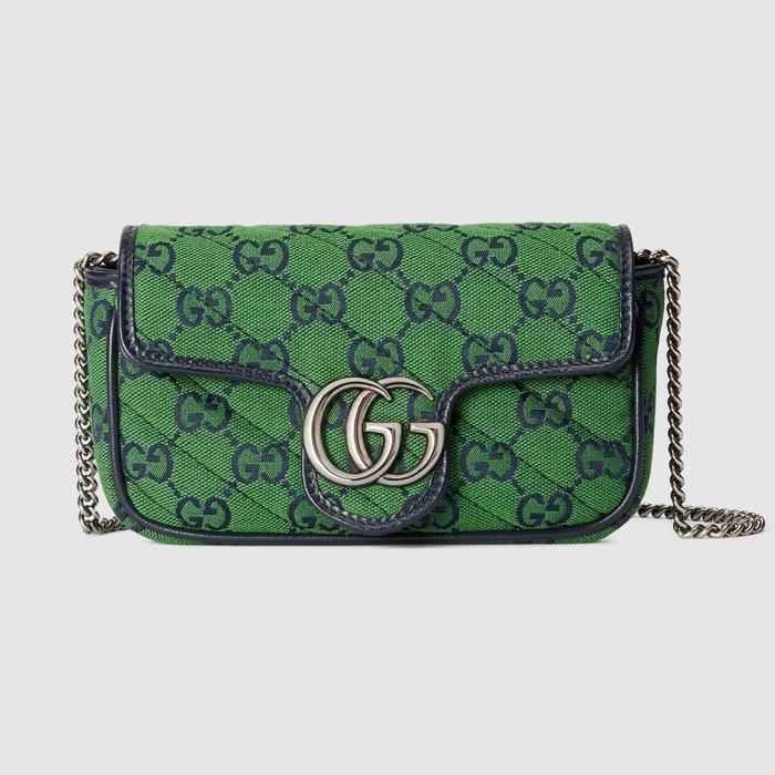 유럽직배송 구찌 GUCCI Gucci GG Marmont Multicolour super mini bag 4764332UZCN3368