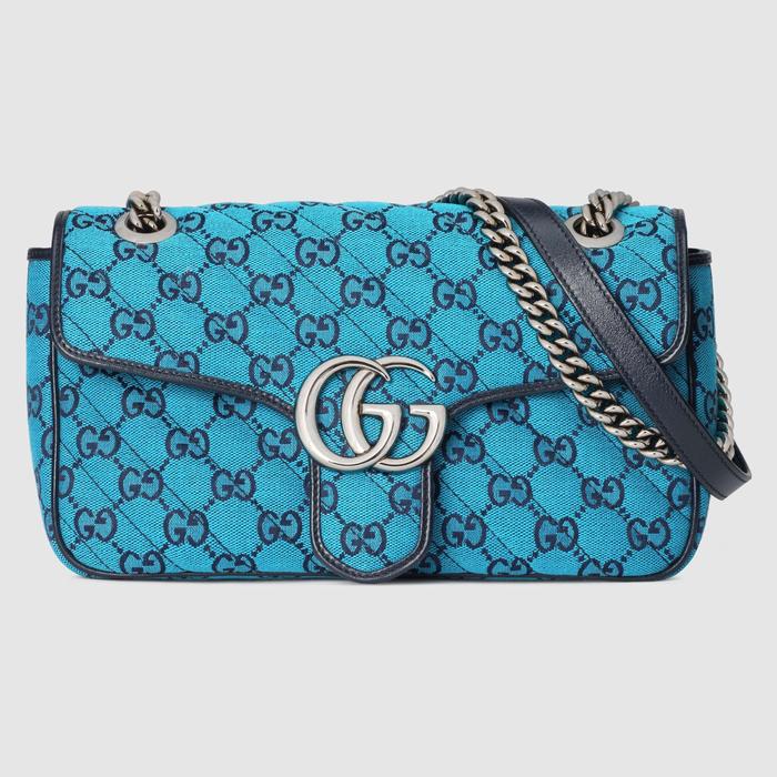 유럽직배송 구찌 GUCCI Gucci GG Marmont Multicolour small shoulder bag 4434972UZCN4164