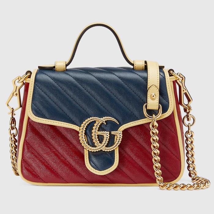 유럽직배송 구찌 GUCCI Gucci GG Marmont mini top handle bag 5835711X5CG6775