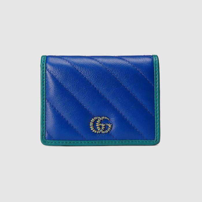 유럽직배송 구찌 GUCCI Gucci GG Marmont card case wallet 5738111X5EG8382