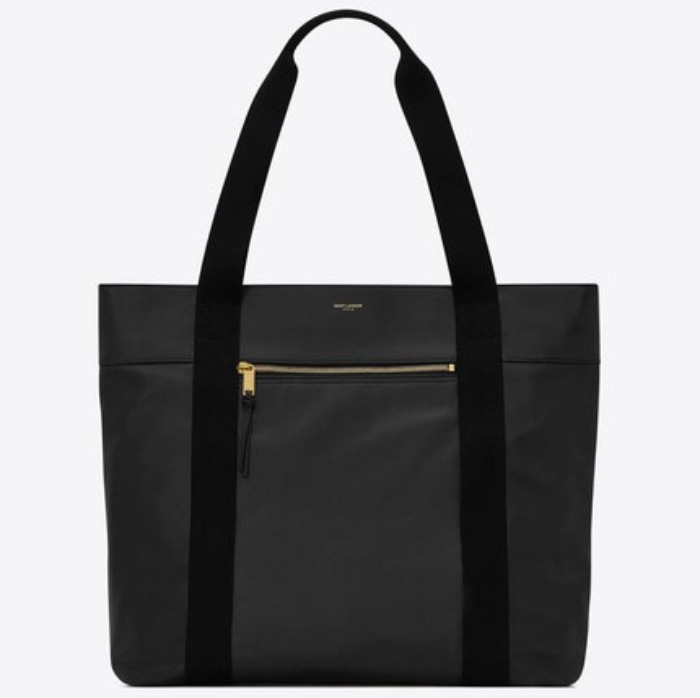 유럽직배송 입생로랑 SAINT LAURENT DAILY CABAS small shopping bag in vintage leather and cotton 63482103U7W1000