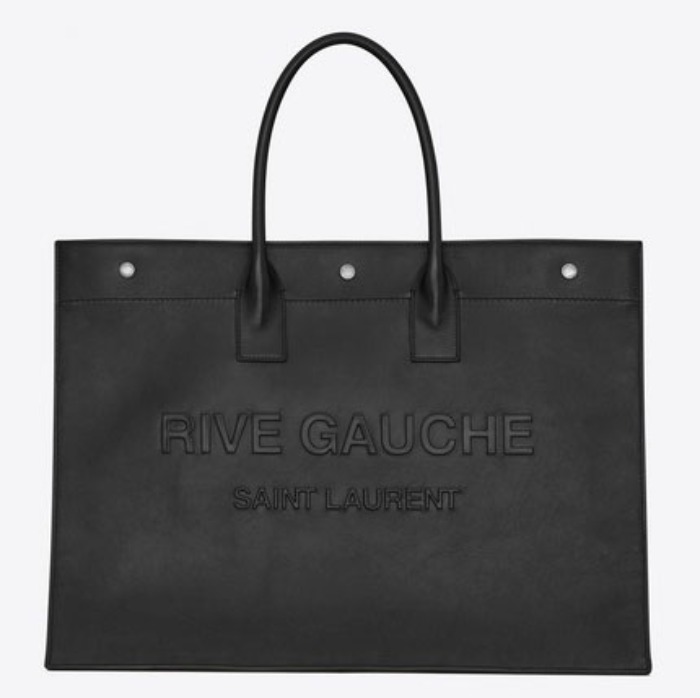 유럽직배송 입생로랑 SAINT LAURENT RIVE GAUCHE large tote bag in smooth leather 587273CWTFE1000