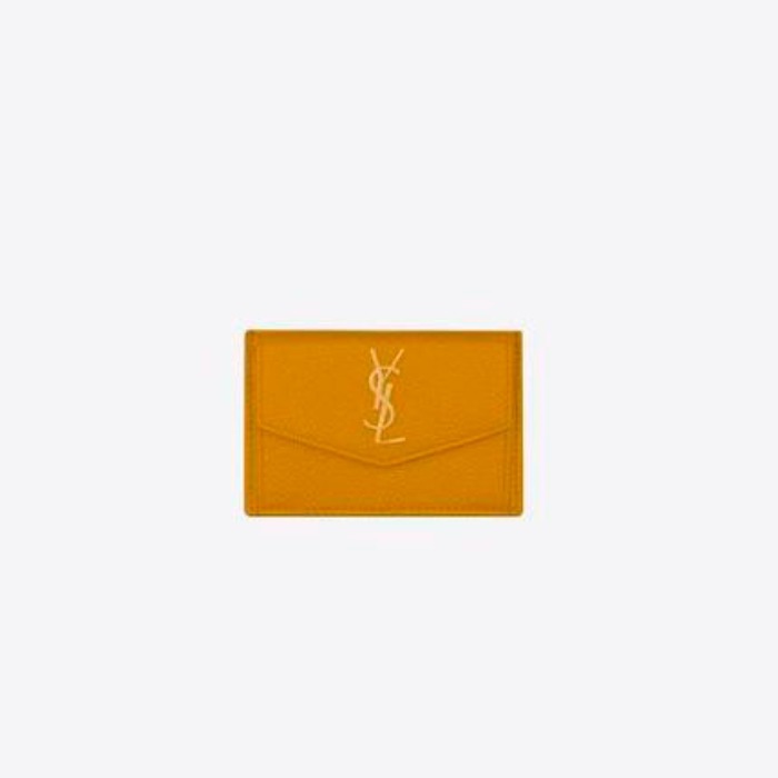 유럽직배송 입생로랑 SAINT LAURENT uptown card case in grain de poudre embossed leather 5823051GF0J7008