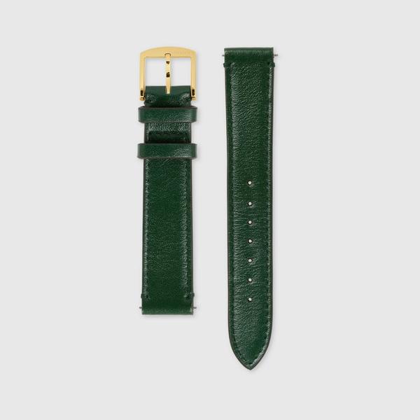 유럽직배송 구찌 GUCCI Grip leather watch strap, 35mm 595935I86A03020