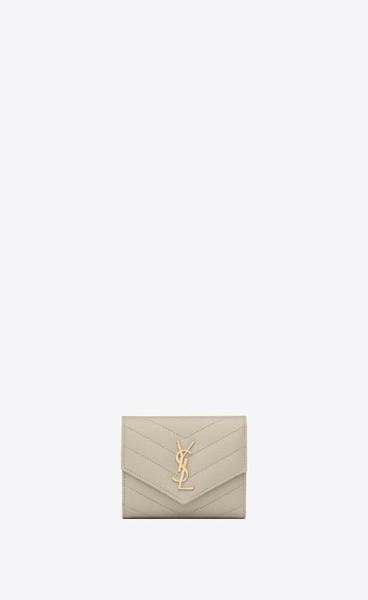 유럽직배송 입생로랑 지갑 SAINT LAURENT cassandre saint laurent matelassé multi-folded wallet in grain de poudre embossed leather 692061BOW019207
