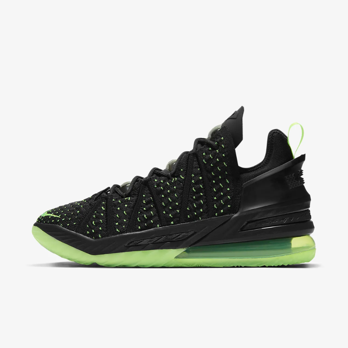 유럽직배송 나이키 NIKE LeBron 18 &#039;Black/Electric Green&#039; Basketball Shoe CQ9283-005