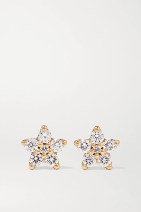 유럽직배송 올레 링가드 코펜하겐 귀걸이 OLE LYNGGAARD COPENHAGEN Shooting Stars 18-karat gold diamond earrings 19971654707384944