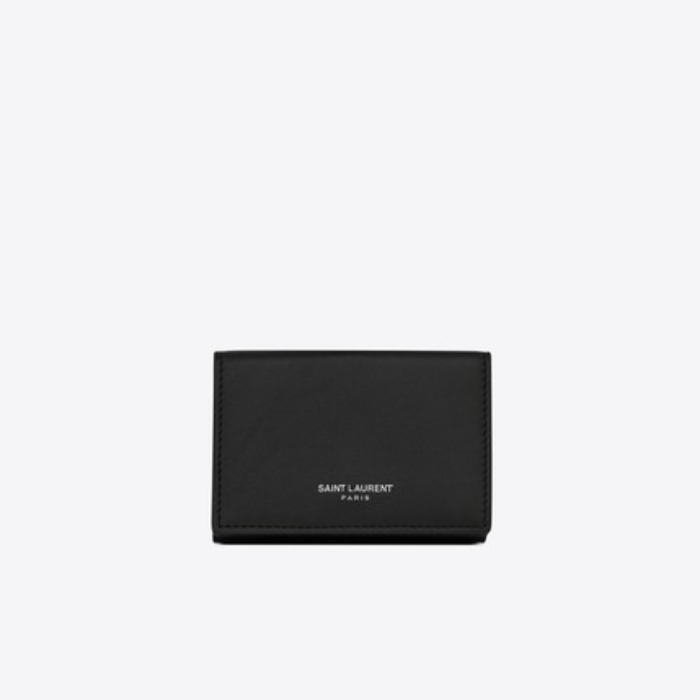유럽직배송 입생로랑 SAINT LAURENT Tiny wallet in smooth leather  4599960U90N1000