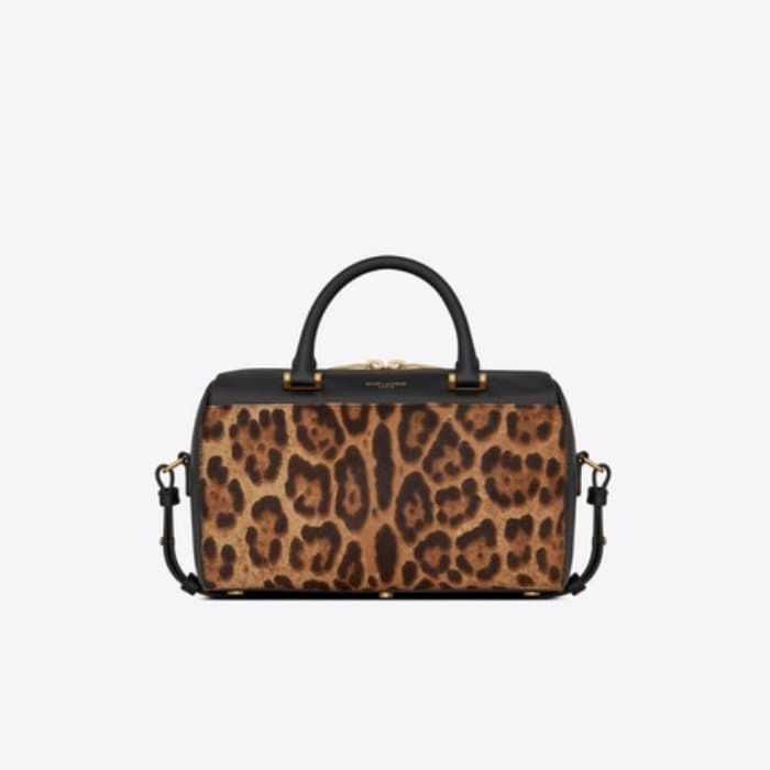 유럽직배송 입생로랑 SAINT LAURENT Baby duffle bag in ponyskin-look leather with a leopard print 53348101D8W2094