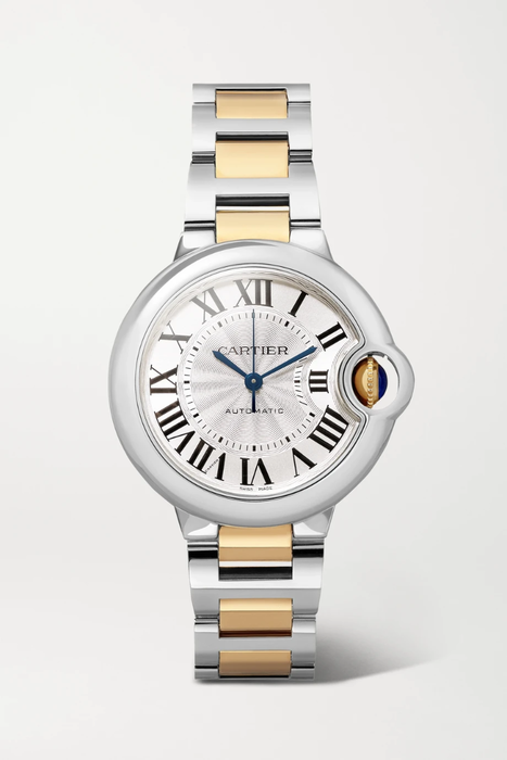 유럽직배송 까르띠에 CARTIER Ballon Bleu de Cartier Automatic 33mm stainless steel and diamond watch 19971654707114681