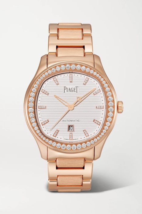 유럽직배송 피아제 PIAGET Polo Automatic 36mm 18-karat rose gold and diamond watch 16114163150979261