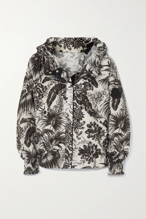 유럽직배송 몽클레어 MONCLER Albireo hooded floral-print shell jacket 23471478576254692