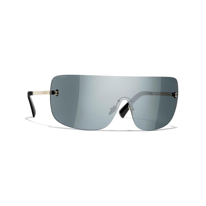 유럽직배송 샤넬 CHANEL Shield Sunglasses A71433X01060L9567