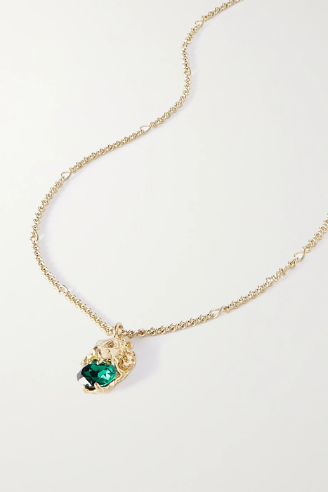 유럽직배송 구찌 목걸이 GUCCI Gold-tone crystal necklace 29419655932362103